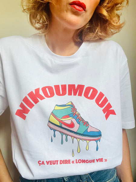 TEE SHIRT NIKOUMOUK ( BLANC )