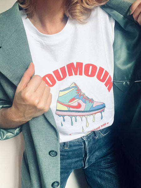 TEE SHIRT NIKOUMOUK ( BLANC )