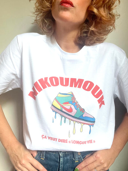 TEE SHIRT NIKOUMOUK ( BLANC )